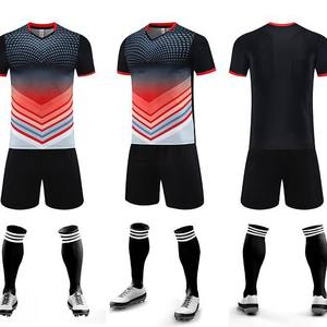 スピード卸売越境印刷メッシュ子供大人レジャースポーツウェア半袖フットボールジャケットメンズレディース - Product Image 4