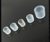Embout rond étanche en PVC pour ruban LED, 2 ou 3 fils, connecteur de fin de ligne pour bande LED néon flexible de décoration