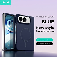 Coque rigide magnétique pour iPhone DUO, compatible avec Apple 18 DUO, étui de téléphone portable pliable gauche-droite