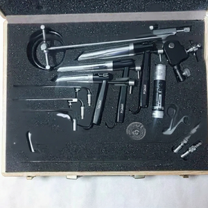 Laringoscopio DL rígido de fibra óptica, juego operativo, 15 Uds., caja de instrumentos, instrumento ortopédico para artroscopia - Product Image 1