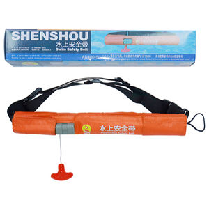 Gilet De Sauvetage Certifié 150N – Gilet Ceinture De Sauvetage Réglable – Talglia L, Couleur Orange Avec Rafraîchissants, Flottant Natation Aide Pour