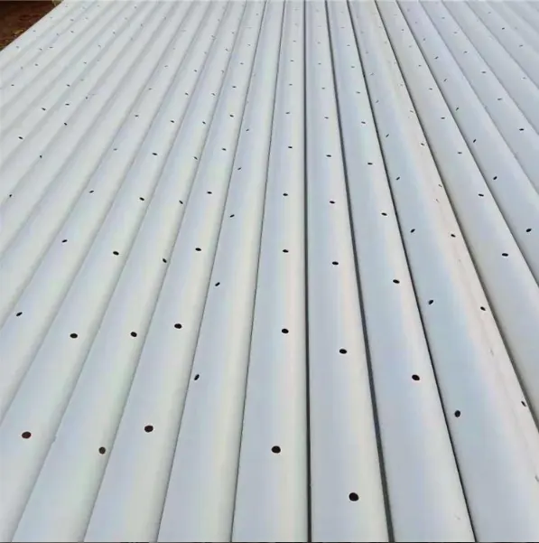 Factory Sale pvc pipe with holes upvc perforated pvc pipe
