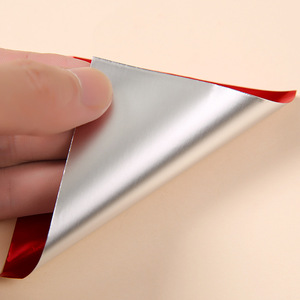 Feuilles d'aluminium dorées de haute qualité de 12 microns, feuille de chocolat gaufrée, papier d'emballage rigide, feuille alimentaire imprimée pour les aliments - Product Image 3