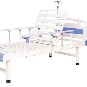 Lit médical manuel Junfu à double manivelle en alliage d'aluminium pour personnes âgées et patients - Product Image 3