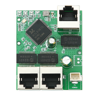 Commutateur Ethernet PCB 3 Ports Carte de commutation Gigabit pour commutateur réseau domestique Module Ethernet OEM ODM