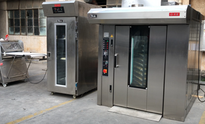 <span class=keywords><strong>Four</strong></span> rotatif à gaz industriel compact pour la cuisson de biscuits, avec <span class=keywords><strong>vapeur</strong></span> intégrée, pour boulangerie - Product Image 3