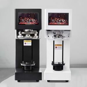 Máquina Selladora de Latas Totalmente Automática para Latas de Plástico PET de Jugos con Tapas de Aluminio con Lengüeta de Apertura, Operación Rápida - Product Image 2