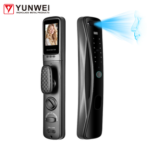 Fingerabdruck Tuya Smart Lock Passwort-Karten-Schlüssel Fingerabdruck-Türschloss Digitaler 3D-Gesichtserkennungs-Smart-Türgriff-Schloss - Product Image 1