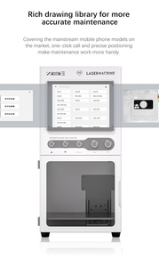 Máquina Láser para Reparación de Cristal Trasero de <span class=keywords><strong>iPhone</strong></span> TBK958ZE, <span class=keywords><strong>Tienda</strong></span> <span class=keywords><strong>Oficial</strong></span>, 5W, Eliminación de Cristal Trasero con Láser UV - Product Image 6