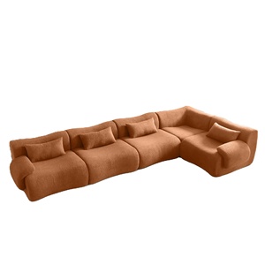 Sofá de Terciopelo Holandés en Oferta, Juego de Muebles para el Hogar, Sofá Seccional Rectangular de Tela de Tres Plazas, Sofás Económicos para Sala de Estar - Product Image 2