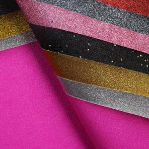 Tessuto glitter grosso in pelle alla moda unico ed ecologico di alta qualità - Product Image 1