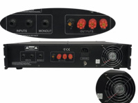 Sistema de sonido profesional pa, amplificador de audio digital híbrido, ip, para sistema de dirección público