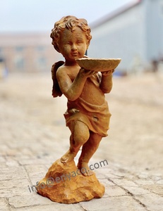 Escultura de Arte de Hierro Fundido Antigua de Tamaño Real de una Chica Joven Desnuda Bailando para Decoración de Jardín al Aire Libre al por Mayor - Product Image 6
