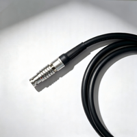 Connecteur Circulaire Multi-Connecteurs Push-Pull pour Équipement d'Automatisation Industrielle, Signal et Alimentation, Structure à Verrouillage Rapide, Contact en Or 6A