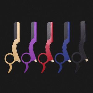 Men's Manual <b>Razor</b> Stainless Steel Single <b>Blade</b> For Face Hair Styling Tool - Product Image 5