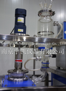 Machine à film essuyé à court trajet de qualité industrielle SUS 316 évaporateur électrique en acier inoxydable Distillation d'huile nouvel état utilisé - Product Image 2