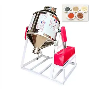 Automatic Agitator Spice Seasoning Pepper Dough Powder Mixing Machine Herbs and Starch Powder Food Dry Powder Mixer