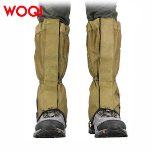 Guêtres réglables WOQI, protection des jambes pour la randonnée, le camping, la chasse, équipement anti-neige unisexe - Product Image 1