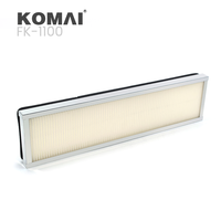 Filtre à air d'habitacle Komai pour Sakura CA45100 AF56091 84376814 pour Chargeur Case SR220 SR250 TR320 TR270 TV380