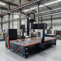 Machine de fraisage CNC 4 axes Rongchi 1500x3000mm haute précision avec ATC en option pour moules aérospatiaux personnalisés