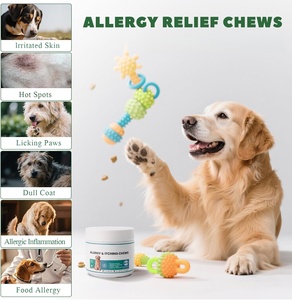 Suplemento Avanzado para Alergias en Perros - Masticables Inmunoestimulantes para Aliviar la Picazón, los Estornudos y las Alergias Estacionales - Product Image 3