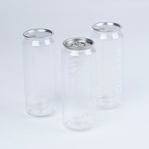 Botella de Plástico PET de 500 ml para Refrescos con Tapa de Aluminio, Diseño Esférico para Almacenar Bebidas, <span class=keywords><strong>Vino</strong></span>, Cerveza, Té, Jugo - Product Image 4