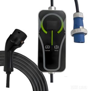 Nuevo Cargador Portátil para Vehículos Eléctricos de 7kW 32A Tipo 2, Cable de Carga Rápida con Enchufe Schuko, Protección IP66 y Control por Aplicación - Product Image 1