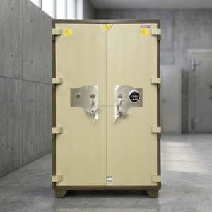 Caja Fuerte Premium WELKO US1650 de Dos Puertas con Cerradura de Llave FE Pro, Acero Inoxidable, Resistente al Fuego - Product Image 3