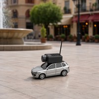 Voiture RC avec caméra 1:64, mini voiture RC, kit de rangement, 2,4 GHz, caméra WiFi 720P, voiture télécommandée pour garçons et enfants