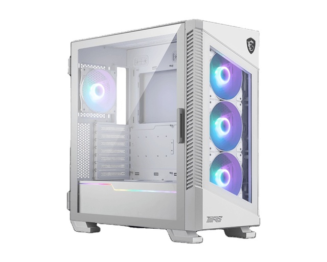 Hot Computer Case MPG VELOX 100R WHITE Mid-Tower Support ATX / Micro-ATX / Mini-ITX Desktop Gaming PC Case