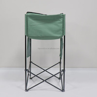 Chaise longue de plage pliable en aluminium avec tissu en polyester pour le camping en plein air et la terrasse