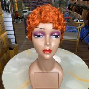 Peluca de Cabello Humano Corto Tipo Bob, Hecha a Máquina, en Cinco Colores Diferentes, Económica - Product Image 2