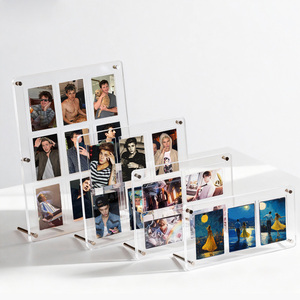 Support de présentation pour cadre <span class=keywords><strong>photo</strong></span> en acrylique - Petit porte-<span class=keywords><strong>photo</strong></span> de bureau, épaisseur 3 mm, impression UV, décoration élégante pour la maison, résistant aux rayures - Product Image 1