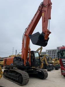 Excavateur sur chenilles Hitachi Zx350H 35 tonnes d'occasion avec moteur Isuzu et soupapes Kawasaki-Matériel de terrassement à bas prix - Product Image 5