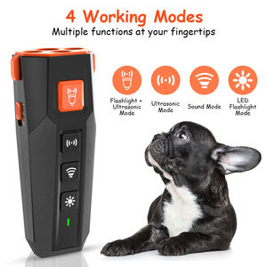 Tize - Dispositivo de <span class=keywords><strong>Control</strong></span> de Ladridos con 3 Modos, 1000 mAh, Antiladridos, Repelente Ultrasónico para Perros, Disuasivo de Ladridos con Clicker para Perros - Product Image 2