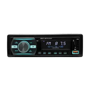 Mp3 Player Mobil, Usb 1 Din Stereo Aux-In Mp3 Fm Penerima Sd Audio BT