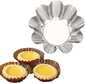 Ensemble de moules de cuisson en acier inoxydable en gros d'usine pour tartelettes biscuits Muffins Cupcakes <span class=keywords><strong>moule</strong></span> en métal de qualité pour la cuisson - Product Image 2