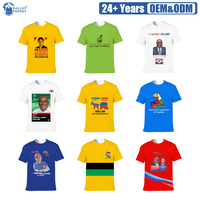 Verkiezings T-shirt Campagne Aangepaste Grafische Print Katoenen Kleding Verkiezingsoutreaching Promotie