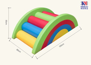 Équipement de jeu de pont souple pour enfants, conception gratuite, jouets d'escalade d'intérieur pour tout-petits - Product Image 3