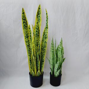 Planta Artificial de <span class=keywords><strong>Sansevieria</strong></span> Premium, Vegetación Artificial Realista, Ecológica y Duradera para Sala de Estar, Oficina, Acción de Gracias, Bodas - Product Image 3