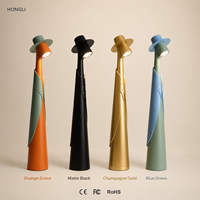 Lampe de bureau LED moderne en ABS, créative, simple, réglable, à trois niveaux de luminosité, avec contrôle tactile, portable, alimentée par batterie, recharge Type-C, pour la maison