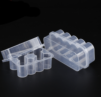 Boîte de rangement en plastique LDPE rectangulaire écologique de 3 à 20 ml, antichoc, multi-compartiments, vente en gros