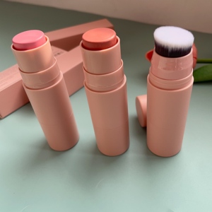Wholesale Bulk Private logo Round Blush <strong>Stick</strong> Creamy <strong>Glow</strong> Double Ended Blush Multi-use Vegan Face Cosmetic Cream Blush <strong>Stick</strong> - Product Image 4
