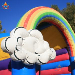 Châteaux gonflables licorne en gros - Structures gonflables en PVC amusantes et sûres avec installation facile, capacité de 5 à 10 enfants - Product Image 3