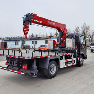 Precios de grúas pequeñas montadas en camión, grúas hidráulicas de 1-25 toneladas, grúas telescópicas montadas en camión en venta - Product Image 3