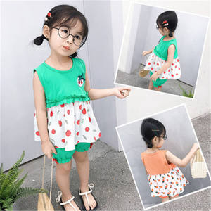 Ropa para Niña, Conjunto Deportivo, Camisetas Lisas Vintage al por Mayor y Pantalones Harem Tailandeses de Fabricante Chino - Product Image 4