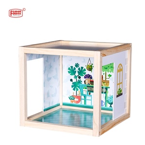 <span class=keywords><strong>Mini</strong></span> aire de jeux décorative pour enfants, maison de poupée, avec <span class=keywords><strong>mini</strong></span> meubles et jouets de famille pour garçons - Product Image 5