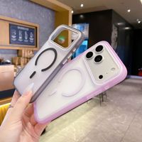 Étui de téléphone magnétique anti-chute, résistant aux chocs, pour iPhone 18 17 16 15 14 Promax, coque transparente