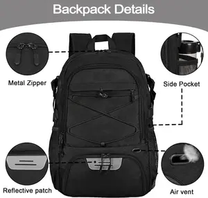 Sports Basketball Backpack Volleyball Football Gym Backpack With Shoe Ball Compartment Soccer Ball Bag Hot Sale