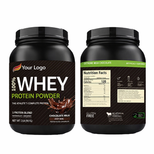 Isolat de protéines de lactosérum de qualité supérieure <span class=keywords><strong>pour</strong></span> la croissance musculaire et l'acquisition de masse maigre, complément nutritionnel <span class=keywords><strong>pour</strong></span> la salle de sport et le sport, 500 g - Product Image 1